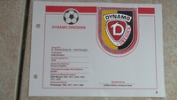 AUFNÄHER DYNAMO DRESDEN 1984 NEU Ultras patch Banner Fussball Fan 