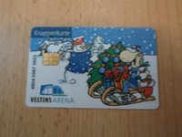 Knappenkarte Schalke 04 Erwin Weihnachten 