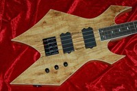 BC RICH WARLOCK P.GREGOLETTO/TRIVIUM BASS*FAT ROCK SOUNDS*RARE MODEL+FREE GIGBAG