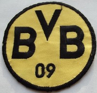 Borussia Dortmund Aufnäher BVB Patch, Kutte kein Schal Logo