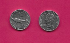 Philippines Rep 10 Sentimos 1987 Unc Pygmy Goby World Smallest Fish,World Confer