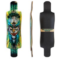 Gravity - Twin Kick Midnight Thief 38" Double Drop Freeride Longboard Deck