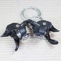 SRAM X4 TRIGGER SET 3x8 fach FÜR 3 FACH UMWERFER FÜR 8 FACH SRAM SCHALTWERK