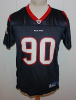 NFL REEBOK TRIKOT MARIO WILLIAMS JERSEY NO 90 HOUSTON TEXANS S JUGEND XL
