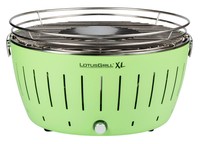Holzkohlegrill LotusGrill XL, 40,5 cm, Limettengrün