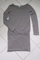 Langarm T-Shirt-Kleid, Marke Bench., Farbe: grau meliert, Gr. 36 / S