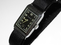 Hanhart,Art Deco,Military,Militär,Armbanduhr,Vintage 30-40er,Wristwatch,Montre