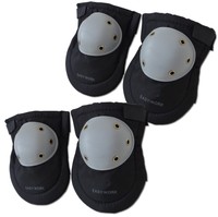 ZWEI Paar Knieschoner Knieschützer Knieschutz Kniepolster Knieprotector Kniepads