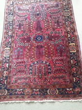 Antique Persian Sarouk Rug.3'.5"x5'1"