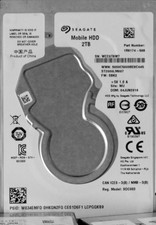 SEAGATE MOBILE ST2000LM007•SATA 6Gb/s•2 To•2.5"•128 Mo•7 mm•140Mo/s•PS4•LAPTOP