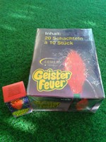 Feuerwerk 1 OVP von Comet 20 Schachteln a 10 Stück sehr selten Rarität !!!!