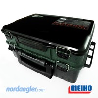 MEIHO Versus VS 3078 Angelkoffer Camouflage Angelbox Angelkasten Doppelklappbox