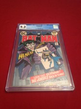 Batman #251 Cgc 9.2 Ow/W Pages! Joker Cover! Neal Adams Holy Grail Not Cbcs!