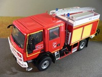 1/43 Ixo Iveco Eurocargo 150 E 28 WS Pompiers Feuerwehr 47