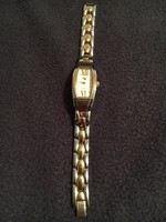 GM Goldmeister Damen Armbanduhr Silber Gold