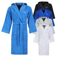 Pierre Cardin Unisex Bademantel Bathrobe Verschiedene Farben 100% Baumwolle