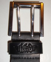 Flip Skateboard Co' - 81.3cm Leder Gürtel - Schwarz - Geprägt Flip Logo