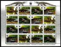 E10892)WWF, Kuiba 4553/6 ZDR-Bogen**