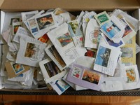 Briefmarken - 1,3 kg einfache Massenware Kiloware Deutschland im Karton