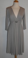 20 100/9 TWINSET Damen Kleid ärmellos Gr. M sand beige 3/4 Arm Neu + ETIKETT