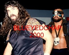 MICK FOLEY & THE BARBARIAN WRESTLER 8 X 10 WRESTLING PHOTO WWF ECW WCW