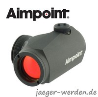 Aimpoint Leuchtpunktvisier Micro H-1 inkl. Montage 4/2 MOA Absehen 11910, 200018