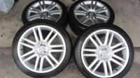 Original Audi S4 B6 B7 S-Line Alufelgen 8x18 5x112 ET45 mit 235 40 R18 Michelin