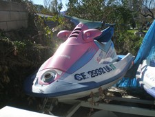 2- 750 Polaris jet skis with trailer