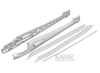 Multiplex Rumpfhälften Bowdenzüge EasyGlider PRO/Blue Electric Multiplex 224150