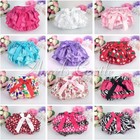 Baby Girls Pettiskirt Ruffle Panties Briefs Bloomer Diaper Cover Pants Sz 3-24M