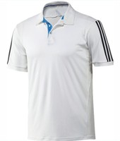 adidas HERREN Sport Freizeit POLO T-Shirt CLIMACOOL 365 Men Laufshirt NEU Weiss