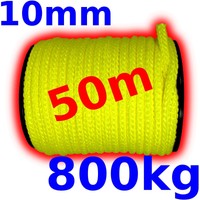 50m Kunststoffseil 10mm 800kg gelb schwimmfähig seewasserbeständig PP-Seil Seil