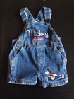 Mickey Mouse Baby Denim Overalls 9 Months Disney