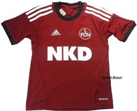 Adidas FC Nürnberg Kinder Fußball Trikot Shirt Climacool Rot 128 140 152 164 176