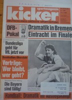 Kicker 1988 , Nr.31 , Pokalfinale Eintracht Frankfurt - VfL Bochum
