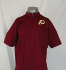 Men's Washington Redskins Nike Lockdown Half Zip Short Sleeve Jacket New 