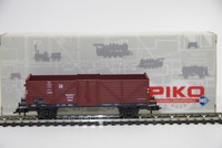 PIKO H0 54850 OFFENER GÜTERWAGEN 29282 "KLAGENFURT" BRAUN DER DR, OVP (NK1997)