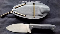 Handgefertigtes Custom Messer von Murat Klein für Outdoor, bushcraft, survival