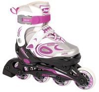 Hudora Kinderinliner joey Fleur 4.0 Inlineskates Rollschuhe verstellbar Gr.40-43