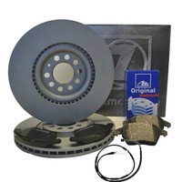 Bremsscheiben Bremsbeläge Sensor BMW 5er F11 Kombi 330mm hinten Zimmermann ATE