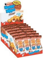 (1000g=14,65€) Ferrero Kinder Happy Hippo Cacao - Waffel Schokoriegel - 28 Stück