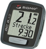 SIGMA SPORT BC 8.12 Topline Fahrrad Tachometer Bike Computer Fahrrad Tacho 
