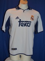Trikot von Real Madrid, Saison 2000/2001, Größe L, von adidas  *SAMMLERSTÜCK*