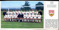 VFB Stuttgart--Mannschaftsfoto--Fussball--Zeitungsausschnitt von 1967