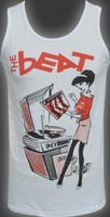 MENS WHITE TANK THE BEAT TWO TONE SKA ENGLISH BRITISH REGGAE SOUL DUB S-2XL