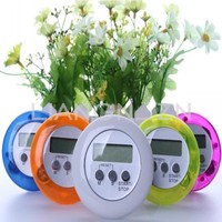  LCD Uhr Digital Kurzzeitwecker Countdown Stoppuhr Küchentimer Kurzzeitmesser