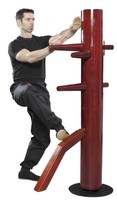 Hayashi Wing Chun, Wing Tsung, Kung Fu, Wu Shu, Shaolin SV, Holzdummy, drehbar. 