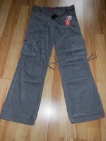 EDC by Esprit,leichte Feincordhose grau, Gr. 40,***NEU MIT ETIKETT***