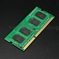 4GB 4G DDR3 Arbeitsspeicher RAM PC3-10600 1333 MHz 204 pin DIMM Memory Laptop PC