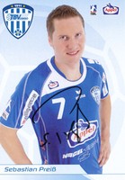 Sebastian Preiß  TBV Lemgo  Handball Karte signiert - 264609